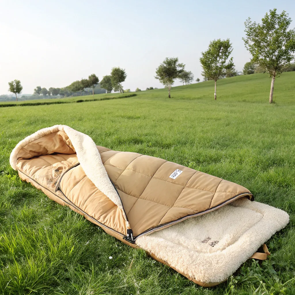 Comfortable sleeping bag